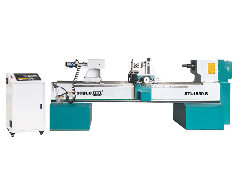 用于樓梯欄桿的工業(yè)數(shù)控木工車床