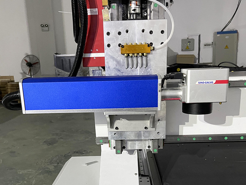 全尺寸 4x8 用于制作 LED 鏡子的光纖激光雕刻機