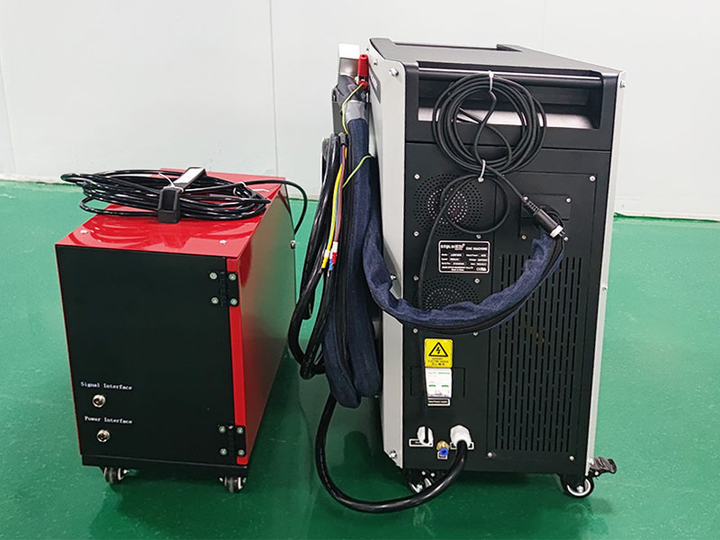 帶手持焊槍的風(fēng)冷便攜式激光焊機