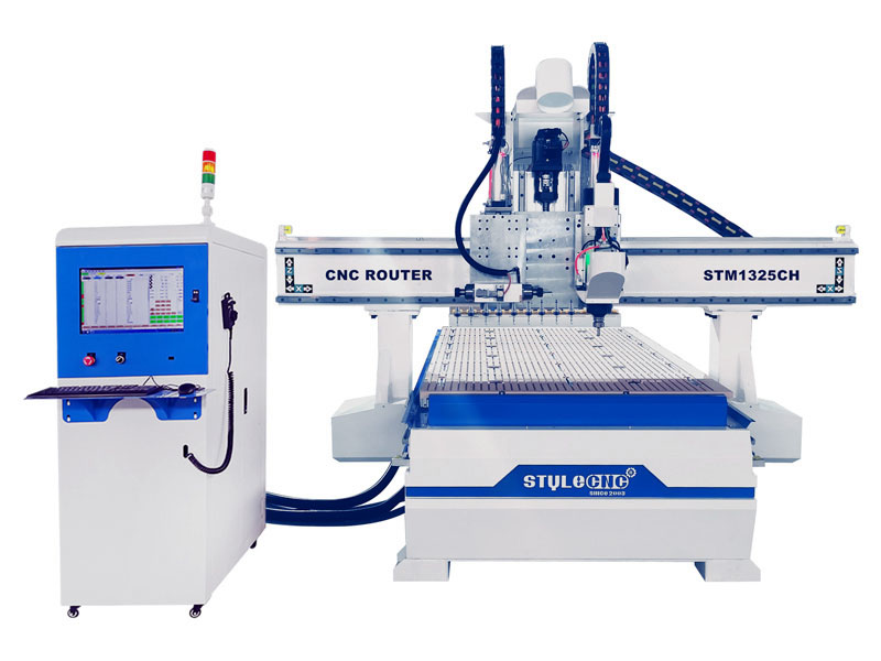 4x8直排式自動換刀數(shù)控木工雕刻機特價出售