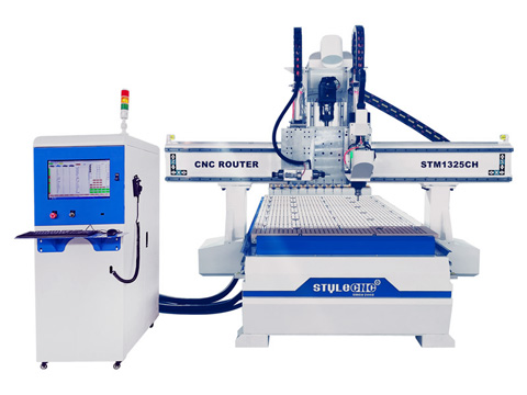 4x8直排式自動(dòng)換刀數(shù)控木工雕刻機(jī)特價(jià)出售