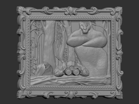 數(shù)控石材雕刻機(jī)制作浮雕藝術(shù)品和裝飾品