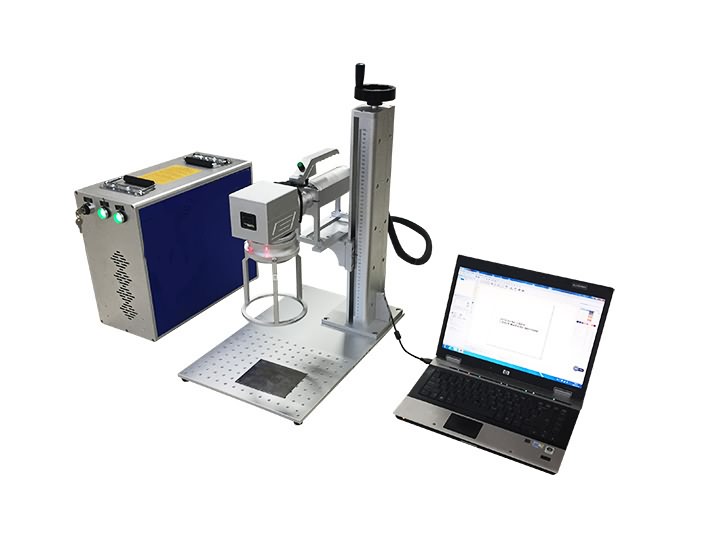 手持式光纖激光打標機