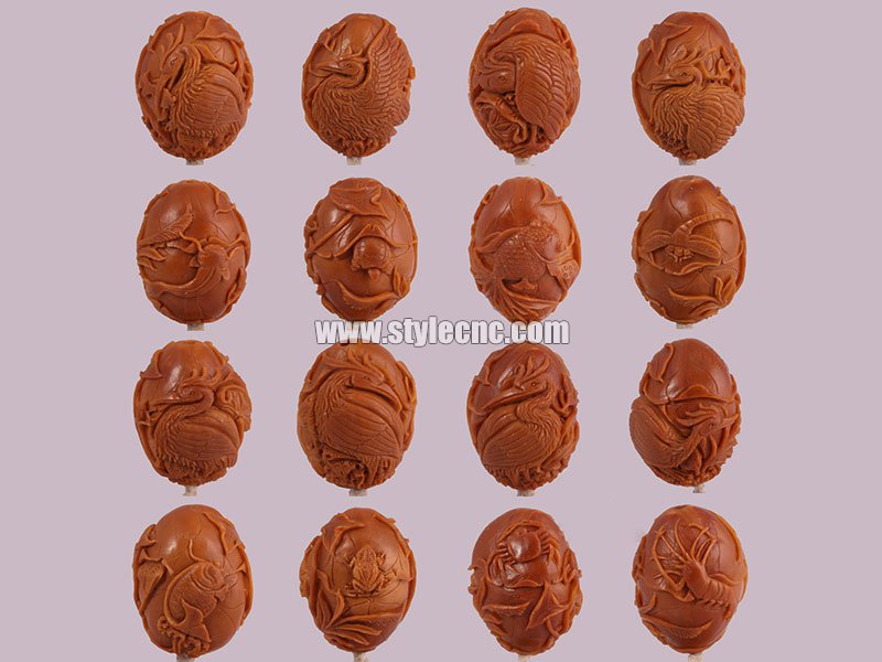 使用數(shù)控雕刻機(jī)進(jìn)行橄欖核雕刻