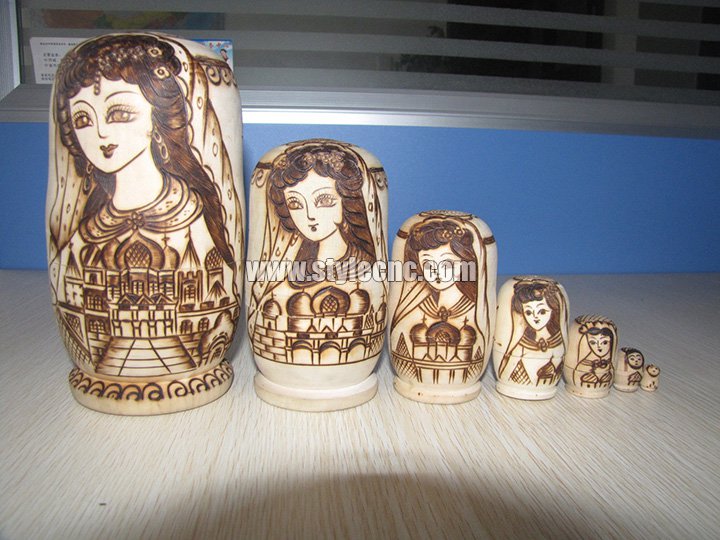 業(yè)余愛(ài)好俄羅斯娃娃項(xiàng)目激光雕刻機(jī)