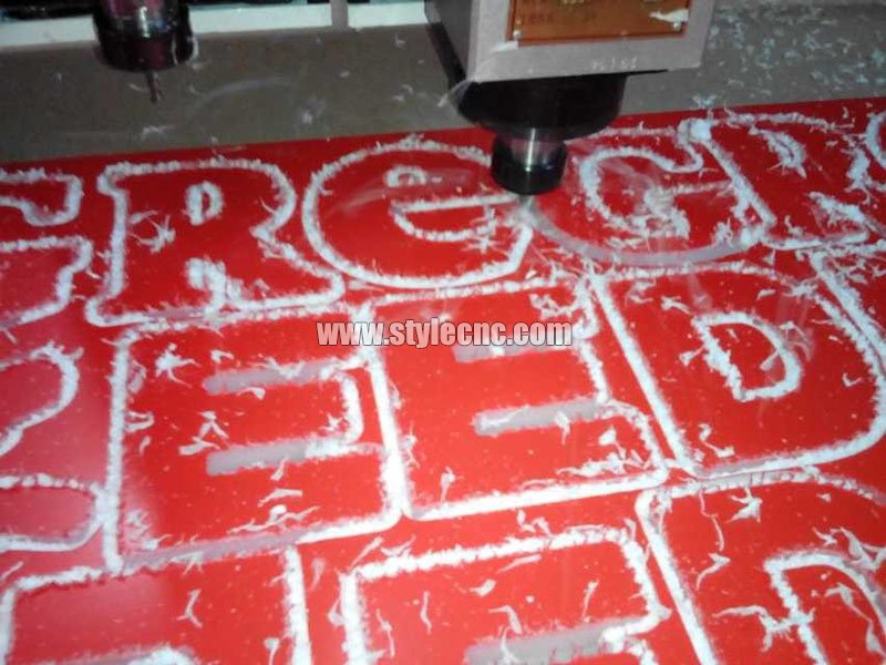 廣告數(shù)控雕刻機應(yīng)用和示例 05