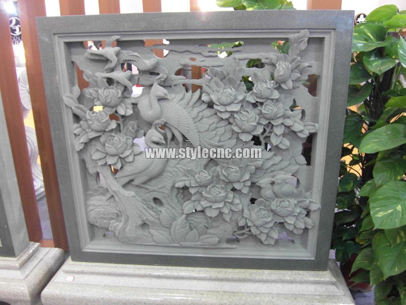 石材雕刻機(jī) CNC 大理石雕刻樣品 03