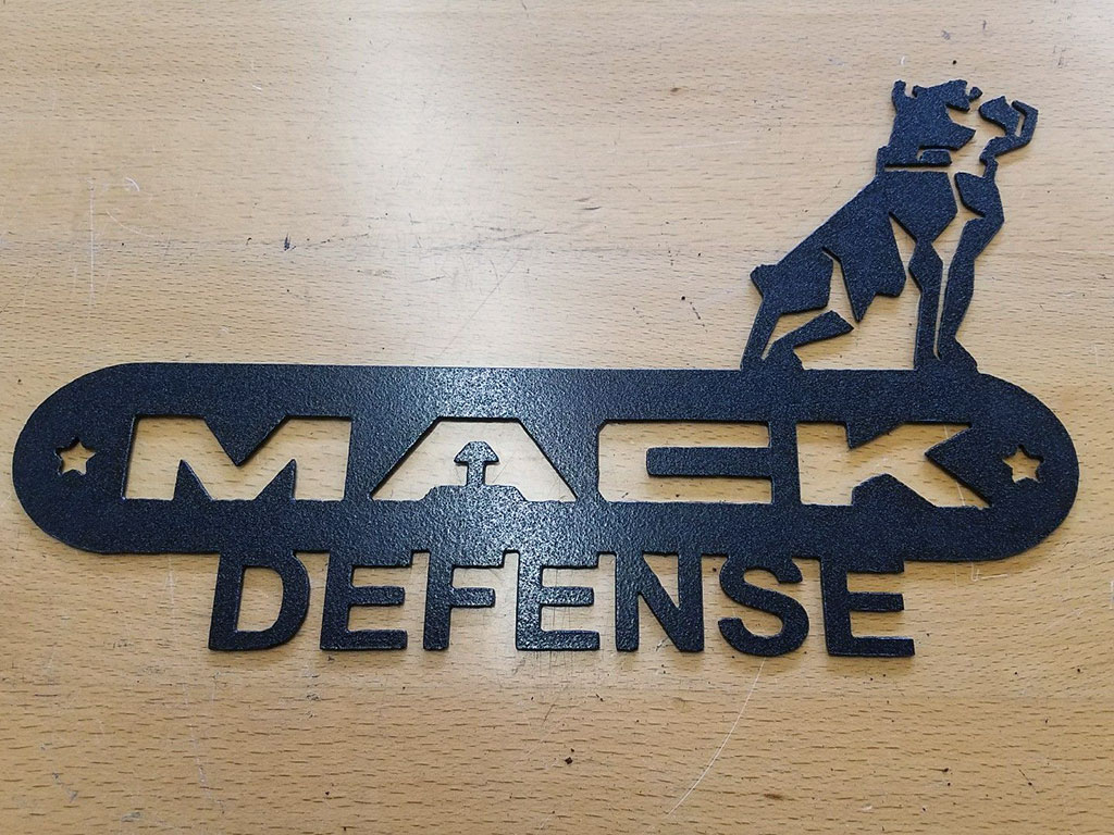 數(shù)控等離子切割金屬標志