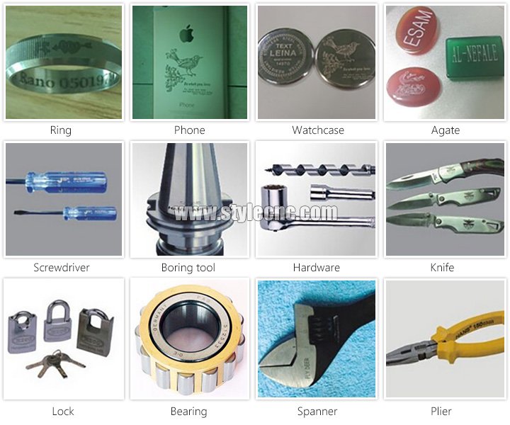 適用于金屬、PMAG、聚合物塑料樣品的臺式光纖激光雕刻機(jī)