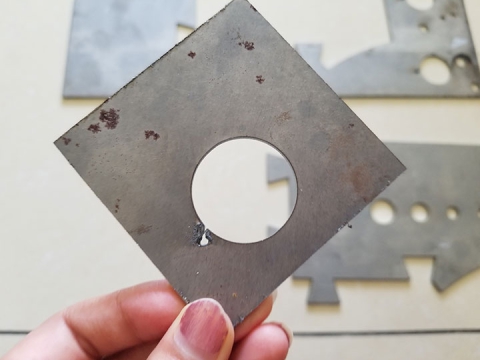 混合 CO2 激光切割機(jī) 2mm 鍍鋅板