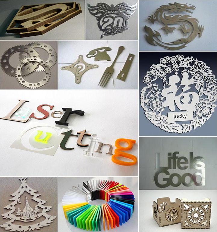 用于金屬和非金屬項目的激光切割機(jī)