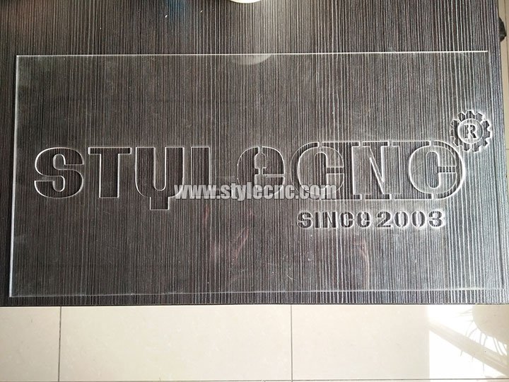 激光切割亞克力標(biāo)牌項目