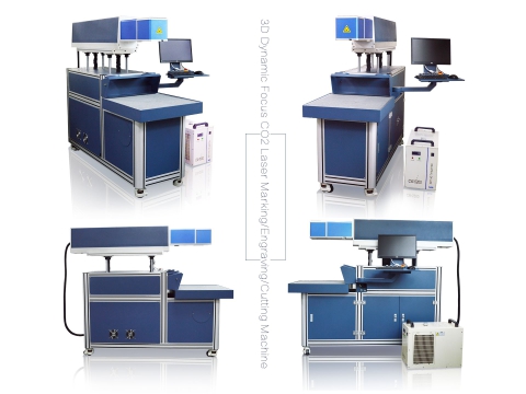 3D 動態(tài)焦點 CO2 射頻激光打標(biāo)切割機(jī)