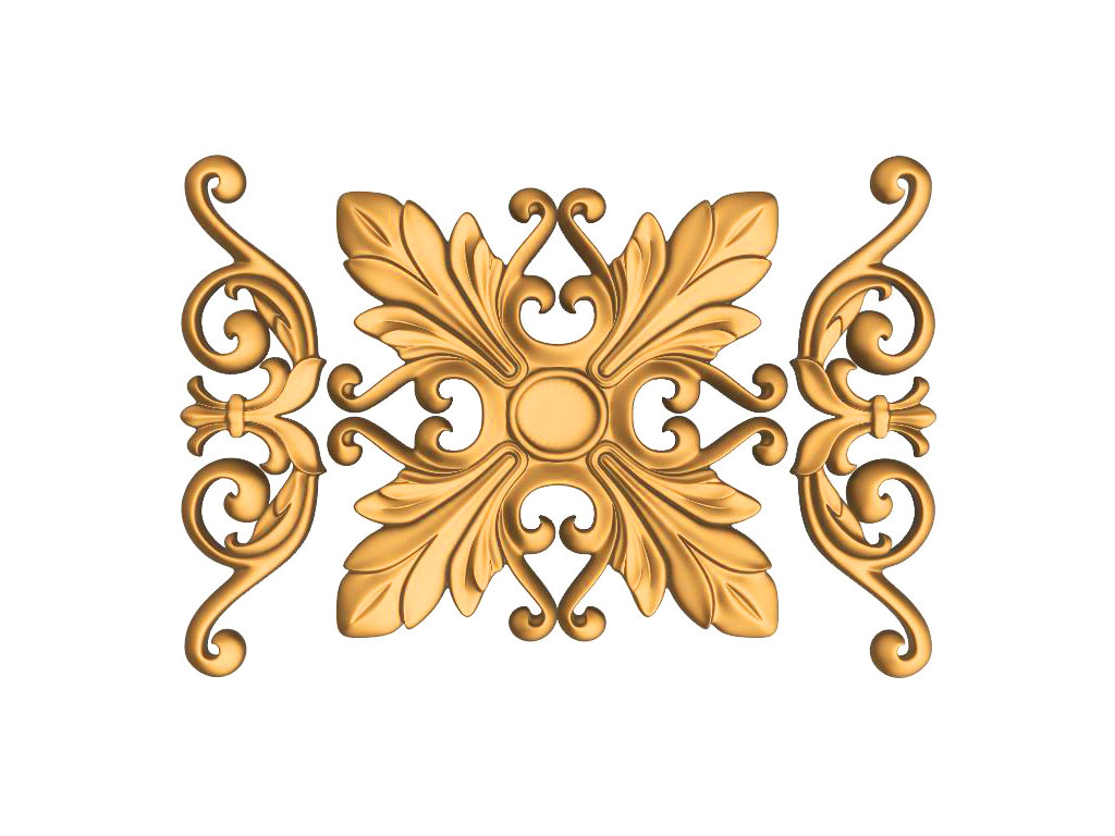 免費(fèi) 3D 裝飾花 STL數(shù)控雕刻機(jī)文件