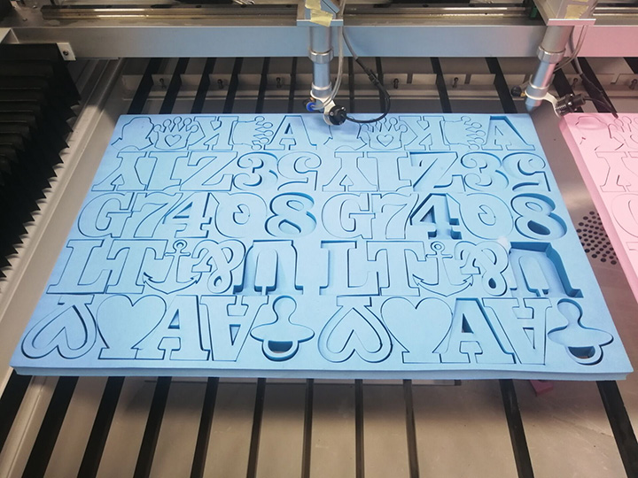 激光切割泡沫項(xiàng)目