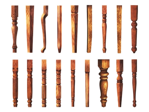 如何用木工車床制作木制家具腿？