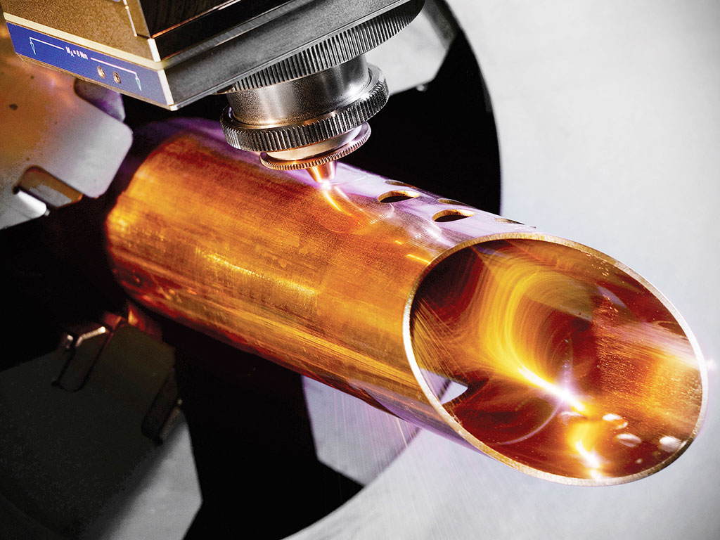 光纖激光切割銅管和黃銅管