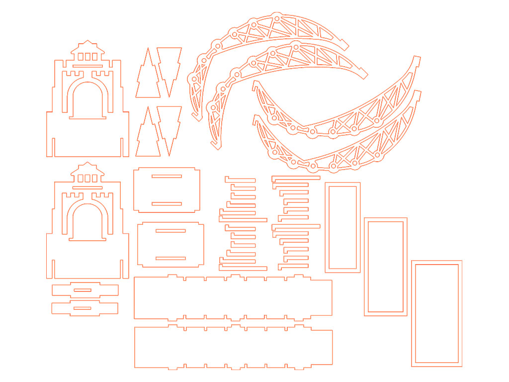 免費 3D 激光切割文件
