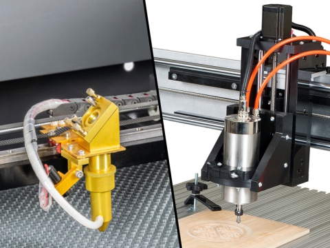 數(shù)控雕刻機與激光雕刻機