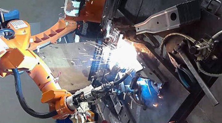 汽車門光纖激光焊接機器人