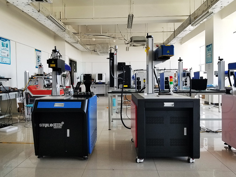 3D 用于金屬紋理的光纖激光打標(biāo)機