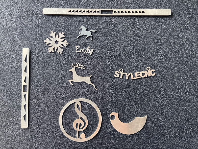 光纖激光切割銀飾項目