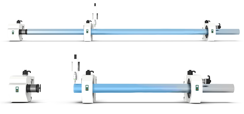 三卡盤激光切管機(jī)