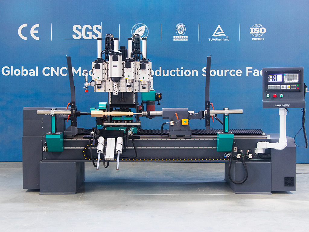 全尺寸七合一數(shù)控木工車削銑削中心出售