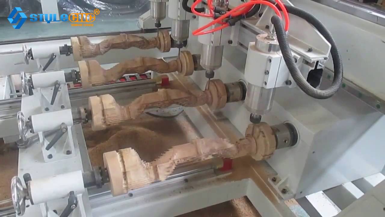 經(jīng)濟(jì)實惠的3D數(shù)控雕刻機(jī)帶有多個第四旋轉(zhuǎn)軸 經(jīng)濟(jì)實惠的3D數(shù)控雕刻機(jī)帶有多個第四旋轉(zhuǎn)軸