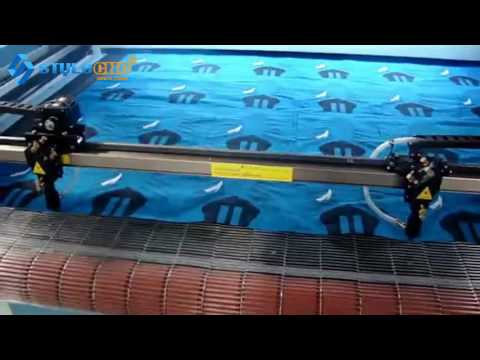 自動送料布料皮革激光切割機