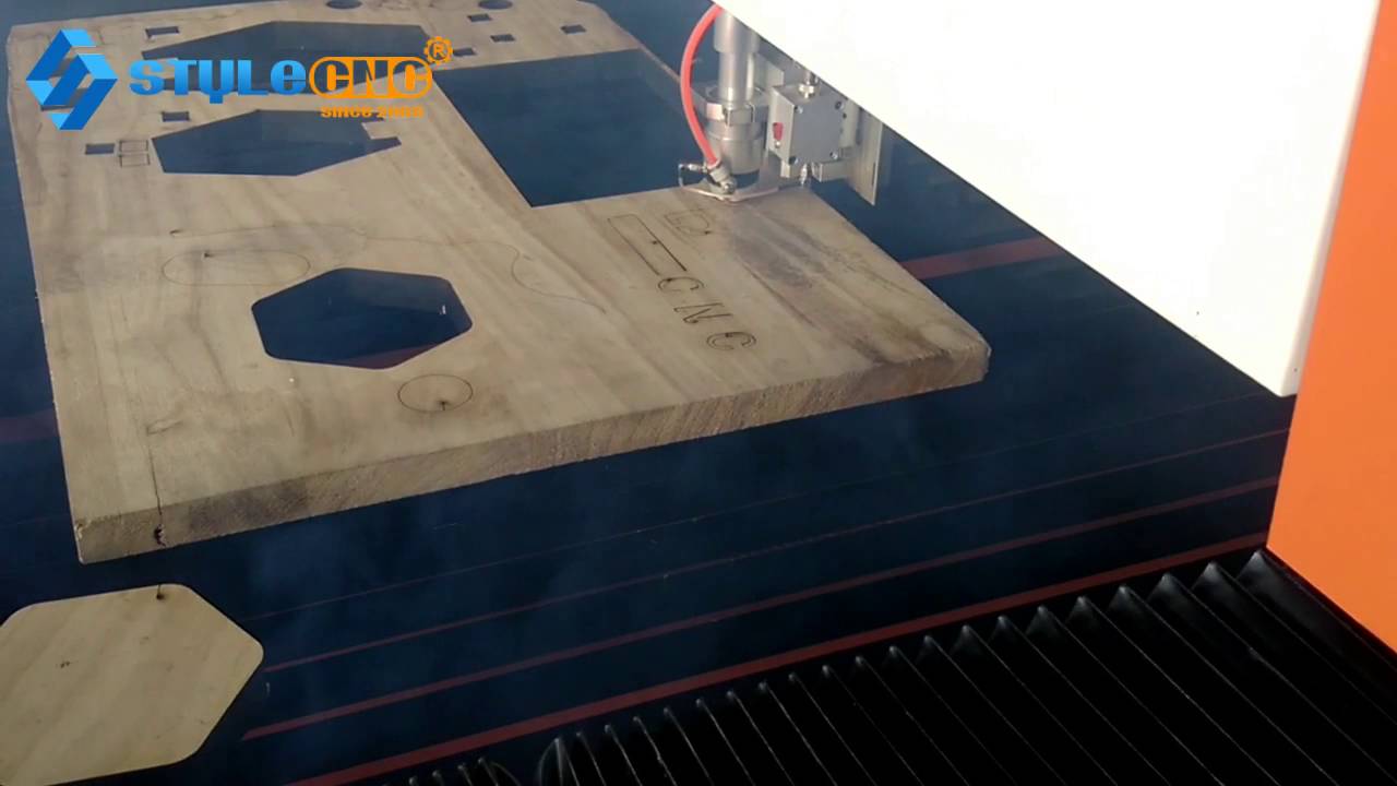 混合激光切割機 20mm 木材