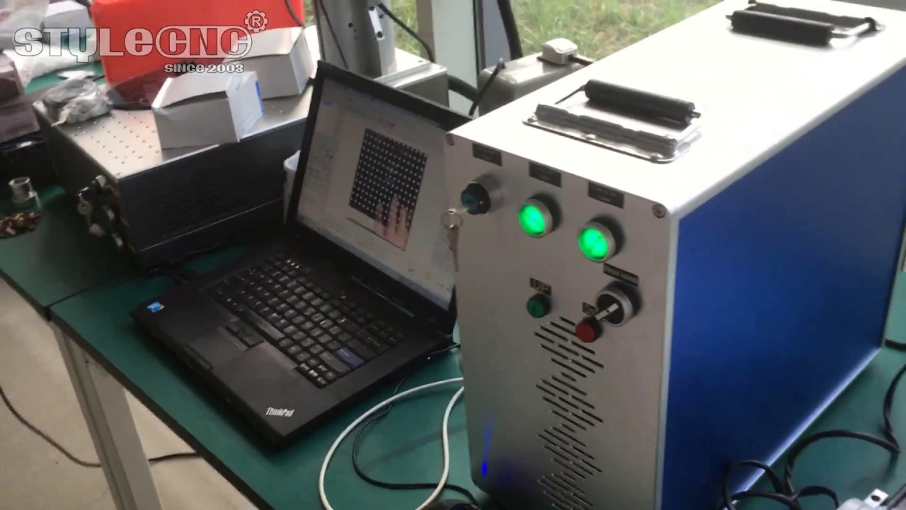 美國(guó) MOPA 激光彩色激光打標(biāo)機(jī)