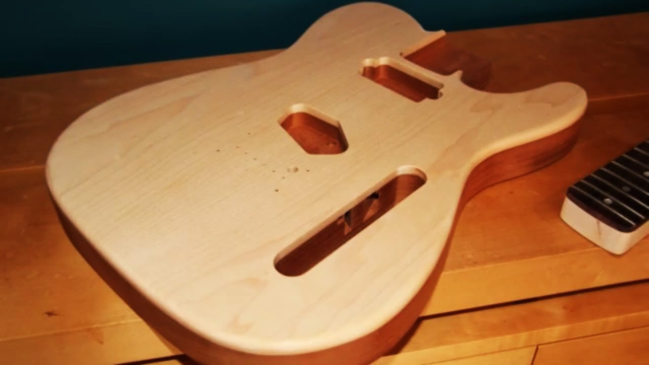 如何使用木制數(shù)控雕刻機(jī) DIY 吉他琴身？