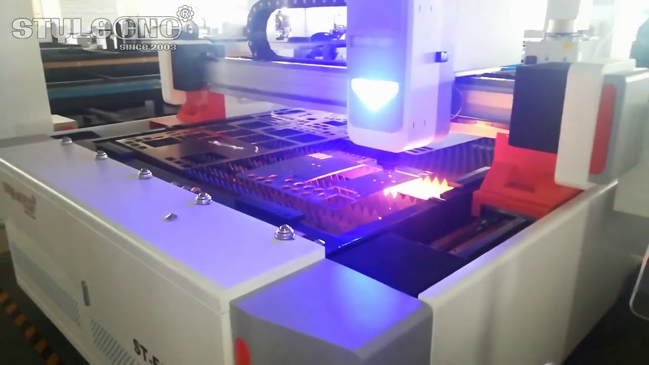 1000W IPG 光纖激光金屬切割機(jī)，適用于 3 毫米鋁板