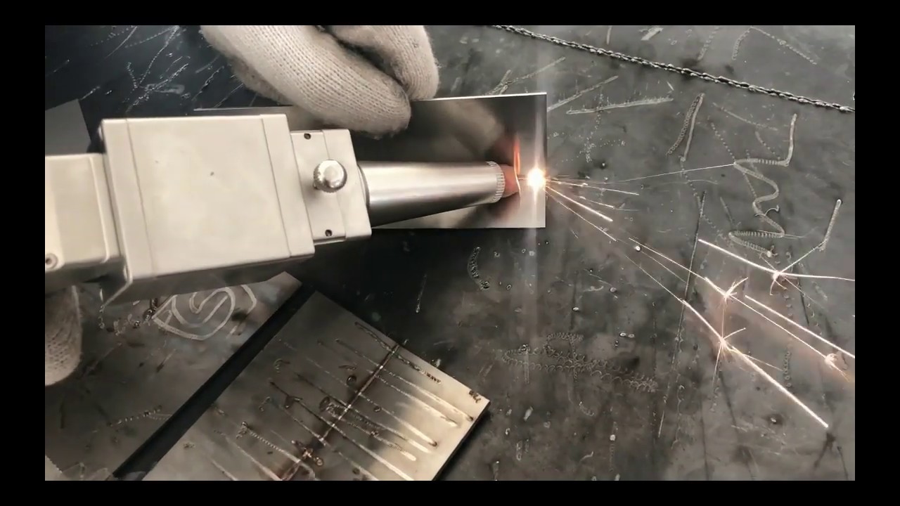 如何使用手持式激光焊接機？